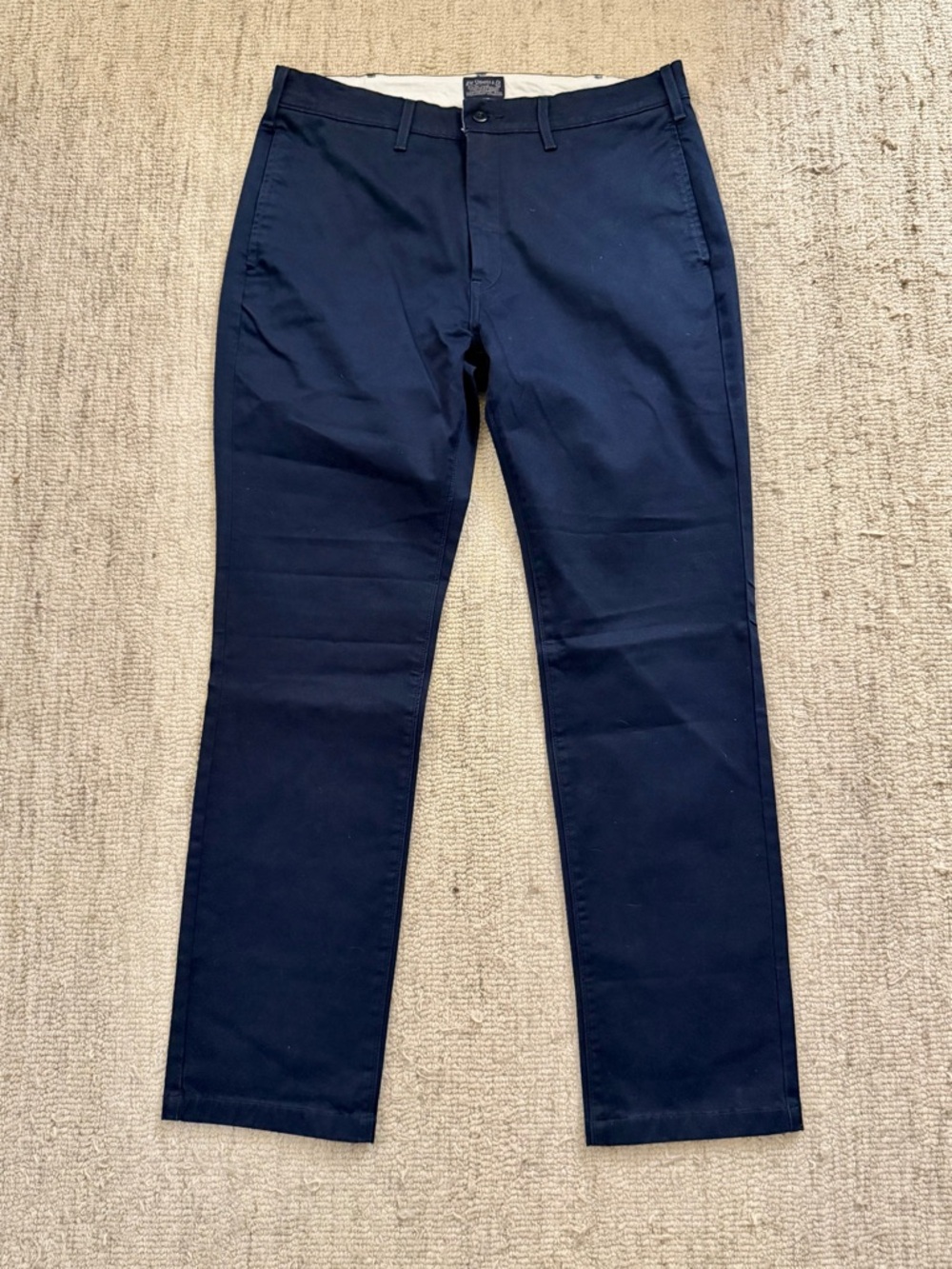 Men’s Vintage Levi Strauss Size 33x30 Straight Leg Navy Khaki Chino Pants